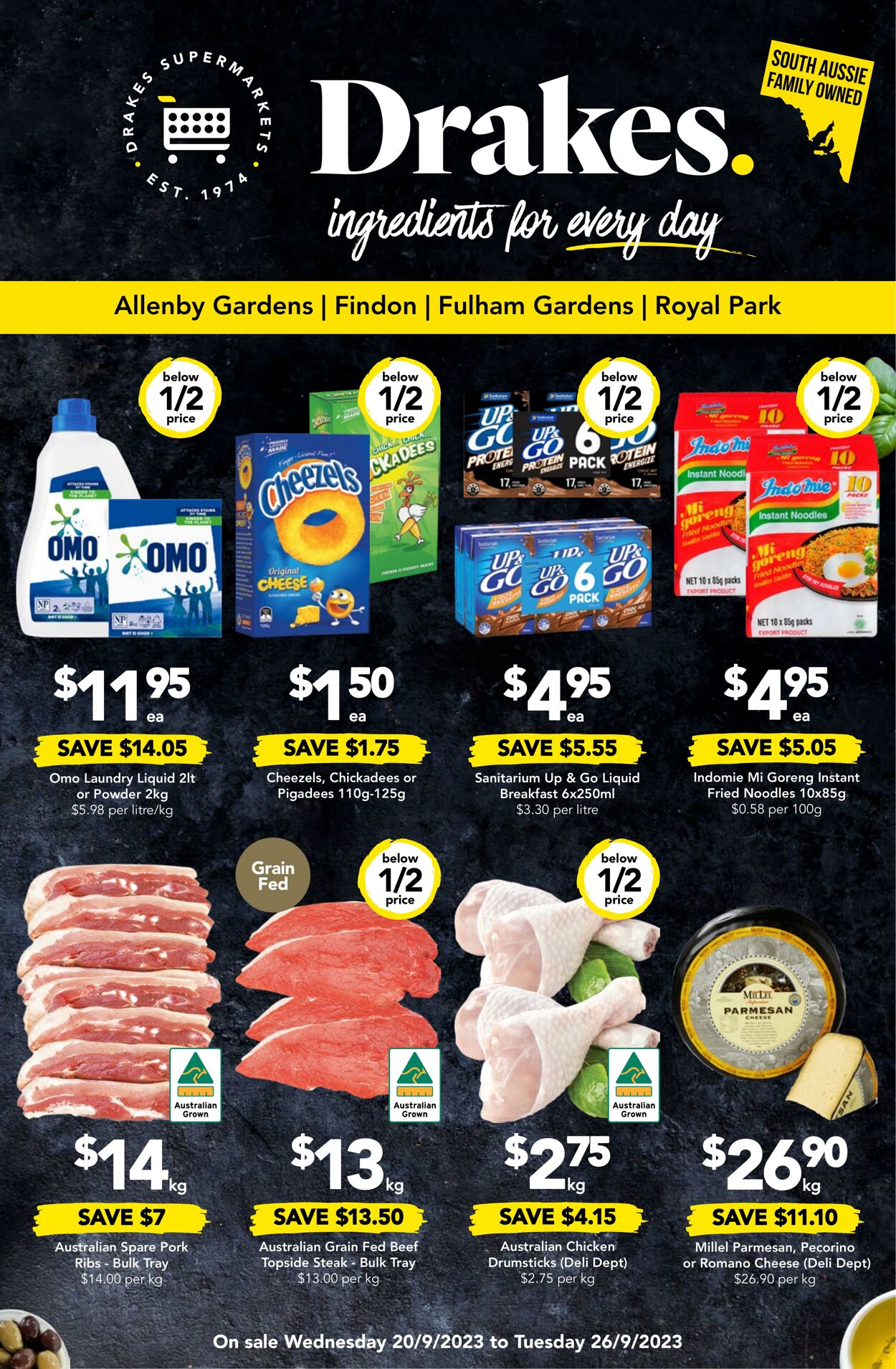 Catalogue Drakes Supermarkets 20.09.2023 - 26.09.2023