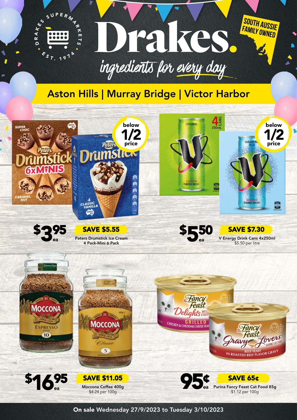 Catalogue Drakes Supermarkets 27.09.2023 - 03.10.2023