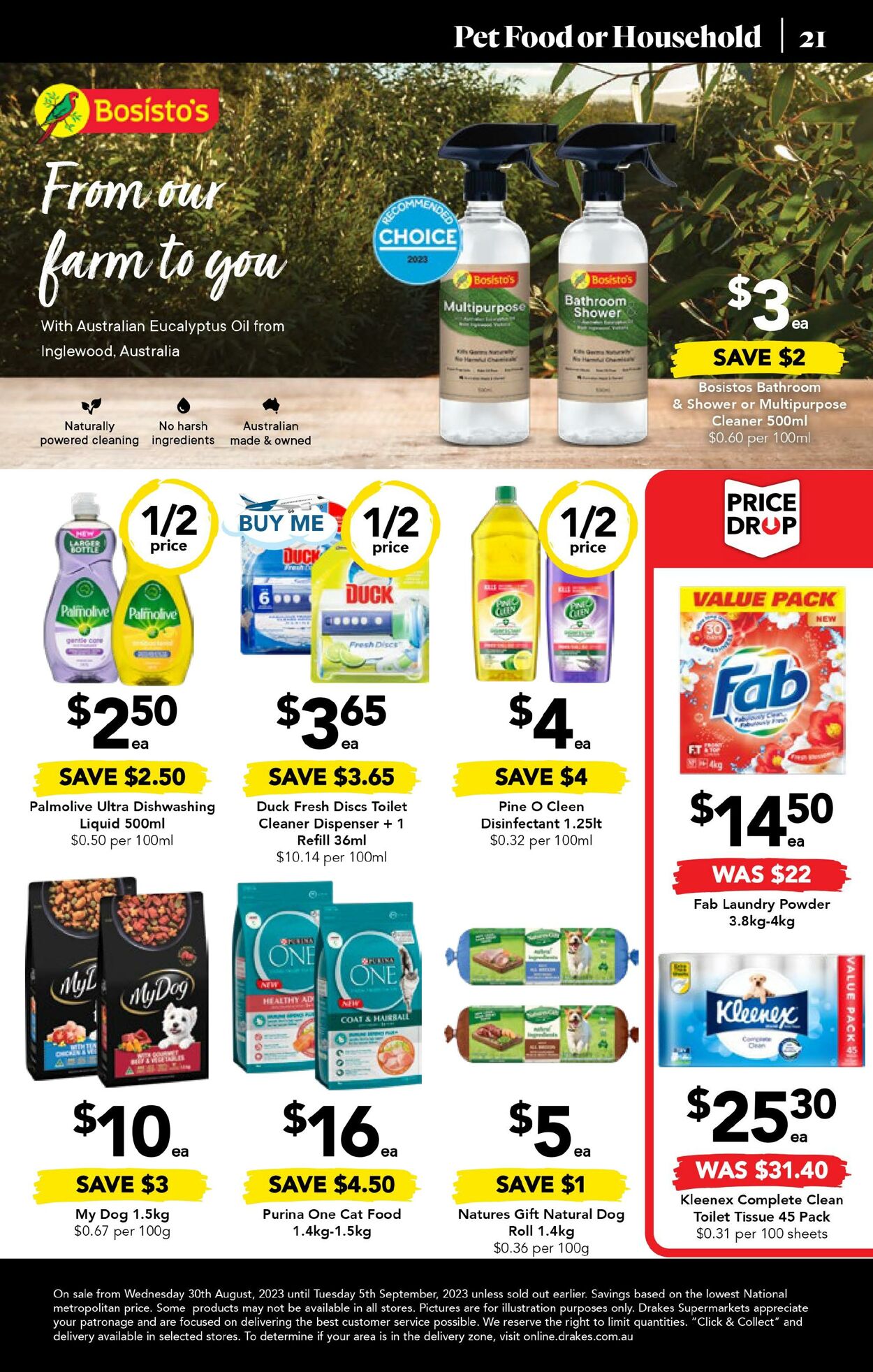 Catalogue Drakes Supermarkets 30.08.2023 - 05.09.2023