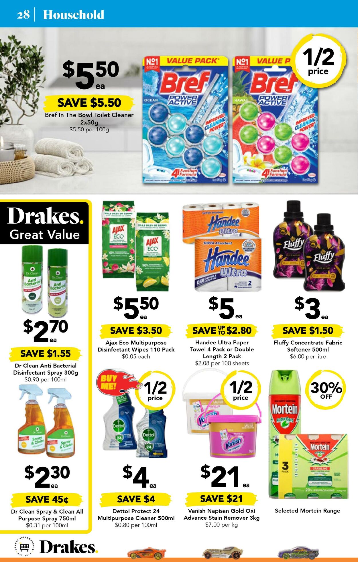 Catalogue Drakes Supermarkets 04.10.2023 - 12.10.2023