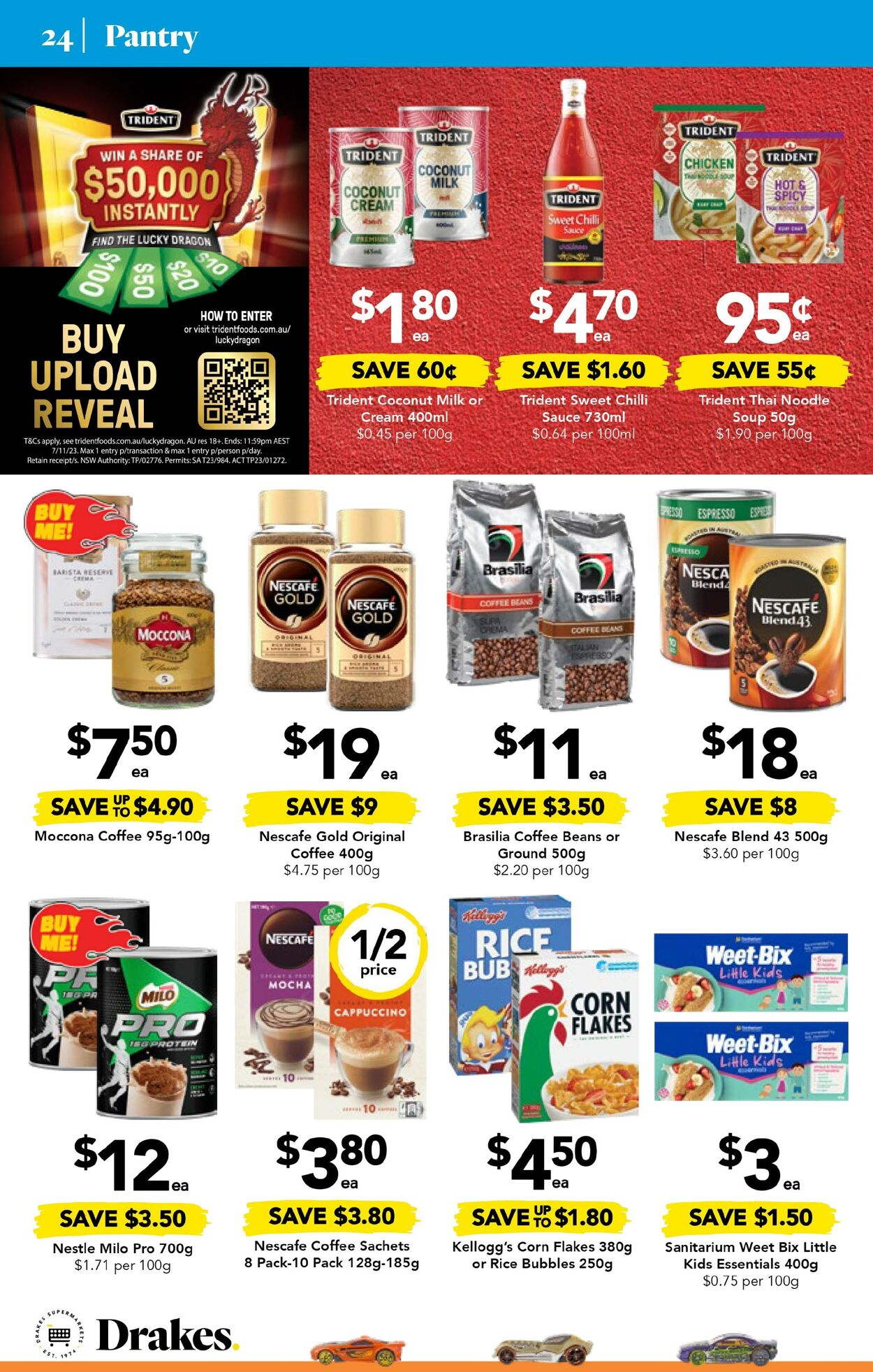 Catalogue Drakes Supermarkets 04.10.2023 - 12.10.2023