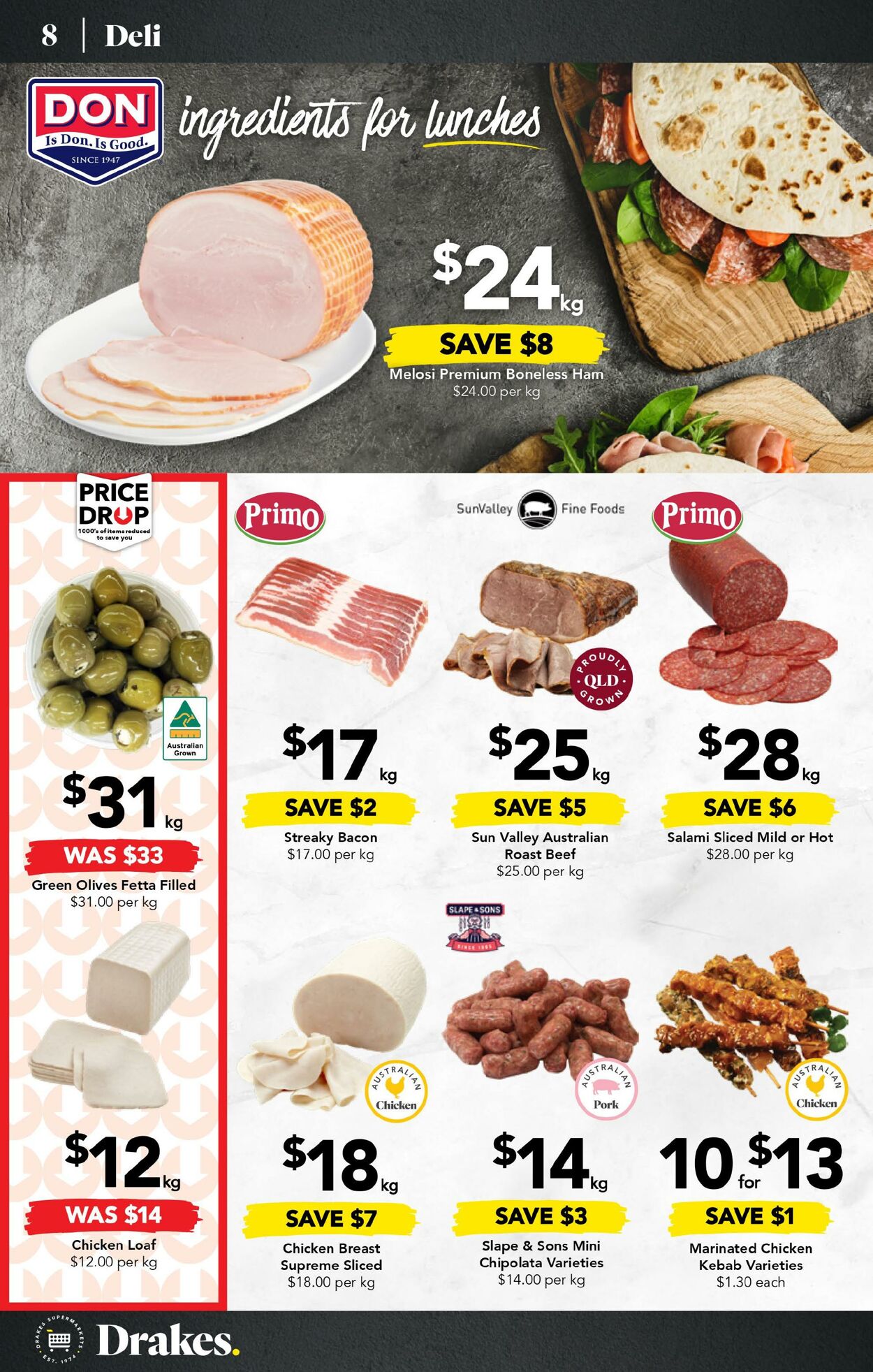 Catalogue Drakes Supermarkets 01.02.2023 - 07.02.2023