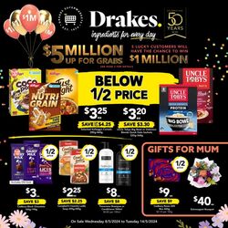 Catalogue Drakes Supermarkets 01.11.2023 - 07.10.2024