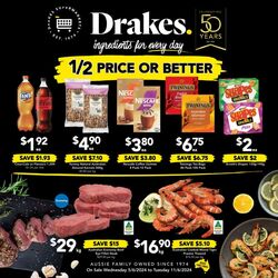 Catalogue Drakes Supermarkets 26.10.2022 - 01.11.2022