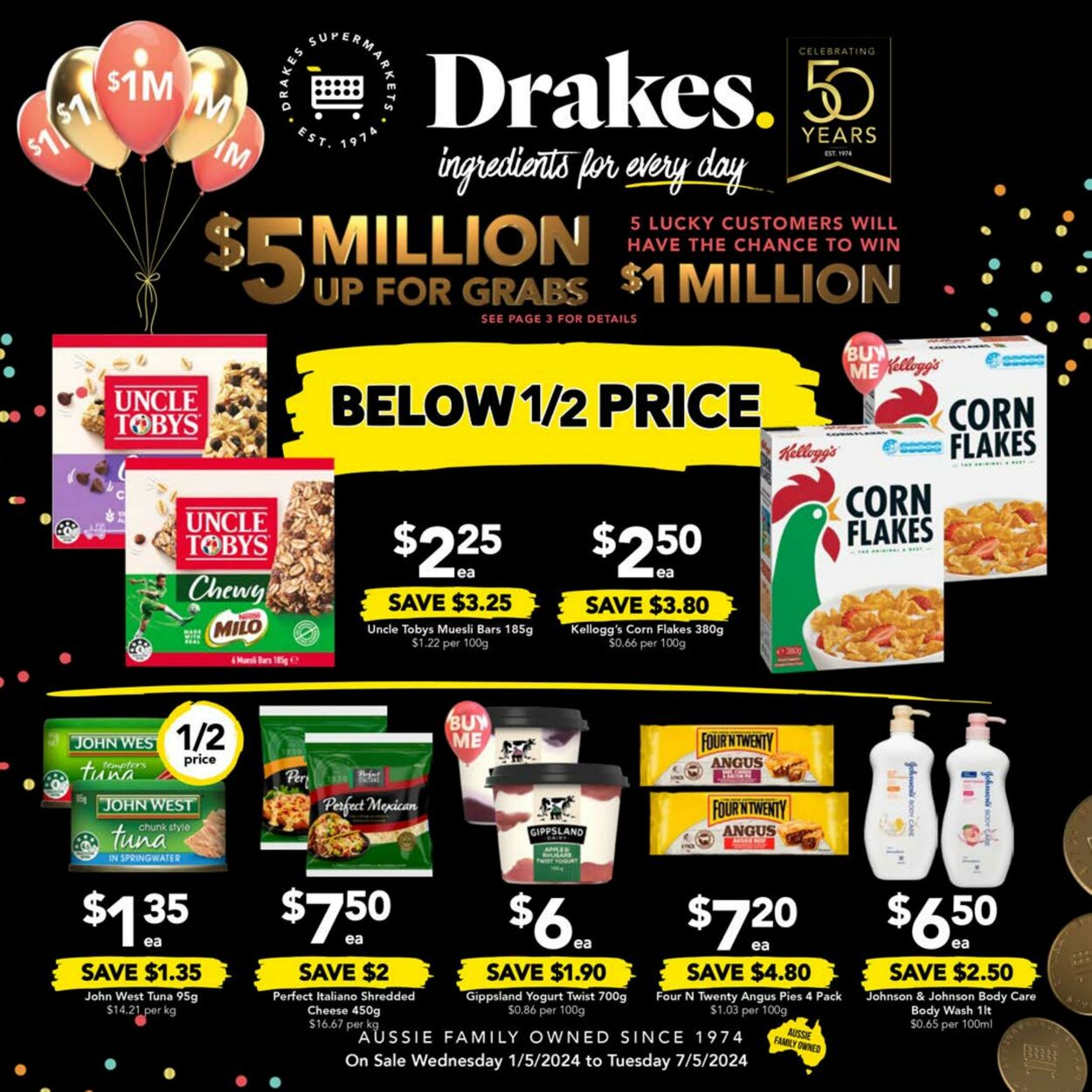 Catalogue Drakes Supermarkets 01.05.2024 - 07.05.2024