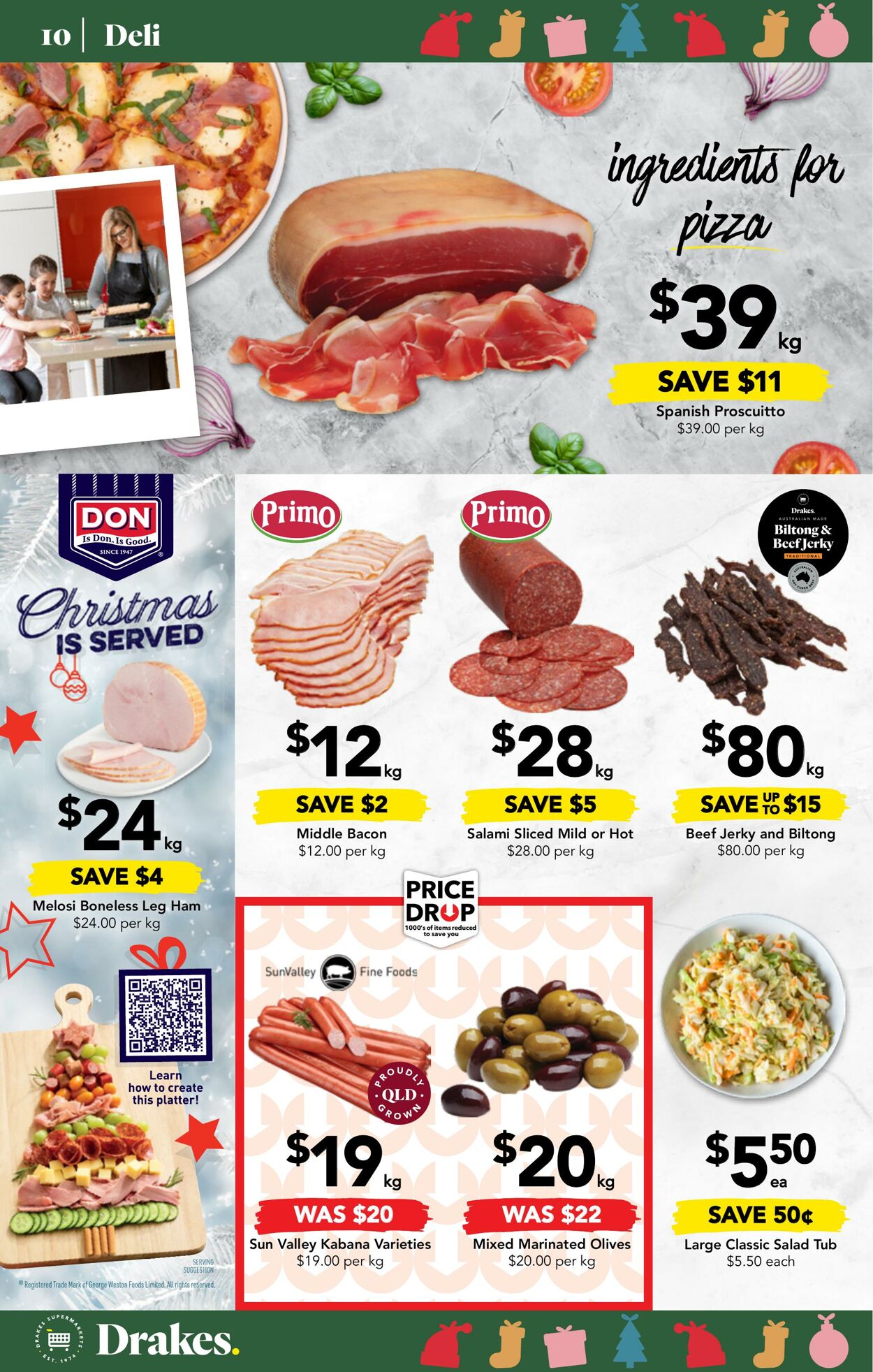 Catalogue Drakes Supermarkets 21.12.2022 - 03.01.2023