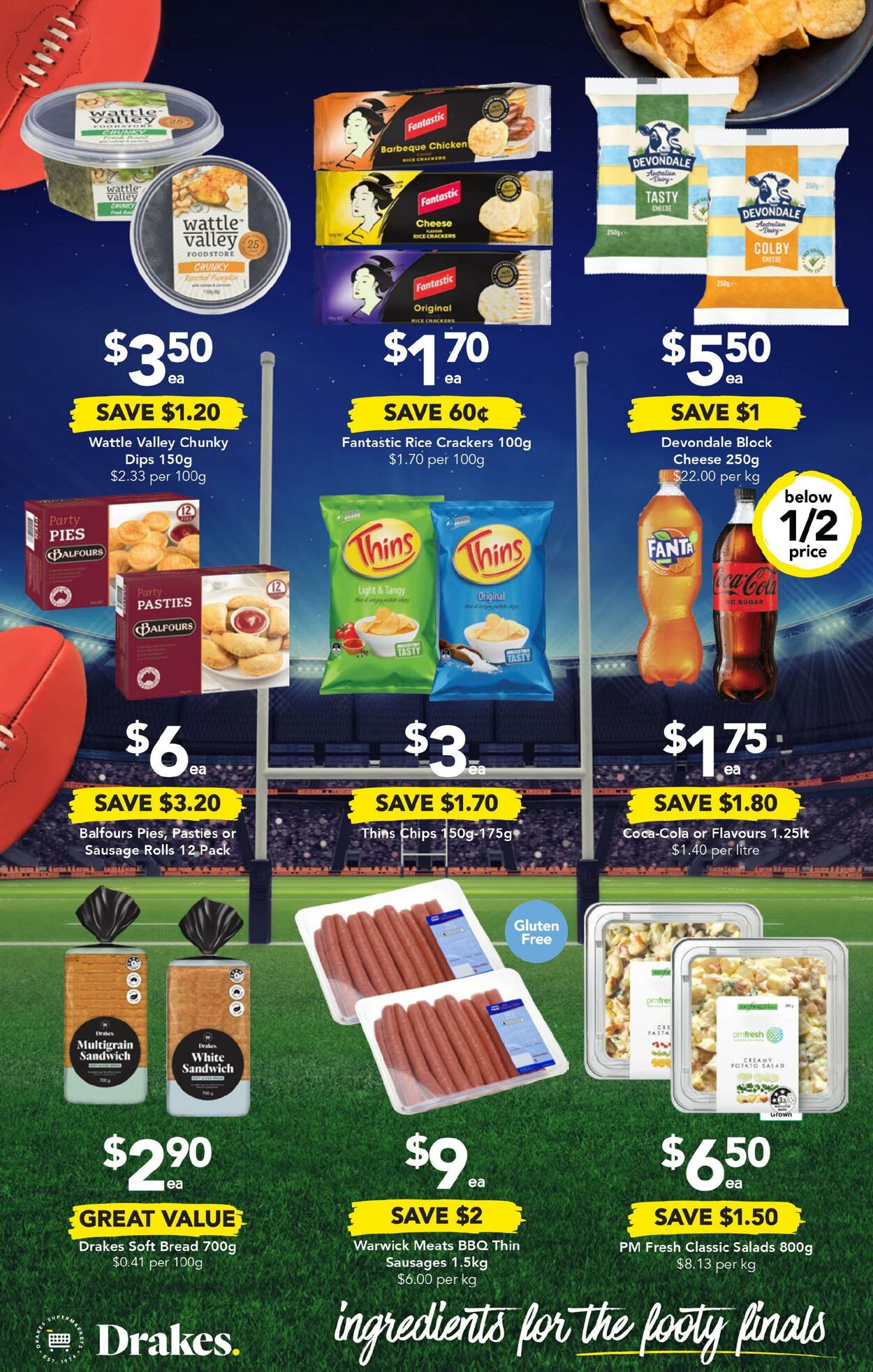 Catalogue Drakes Supermarkets 13.09.2023 - 19.09.2023