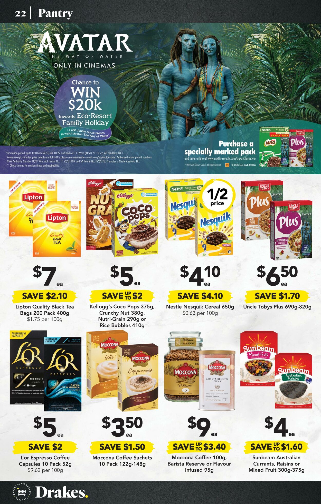 Catalogue Drakes Supermarkets 09.11.2022 - 15.11.2022