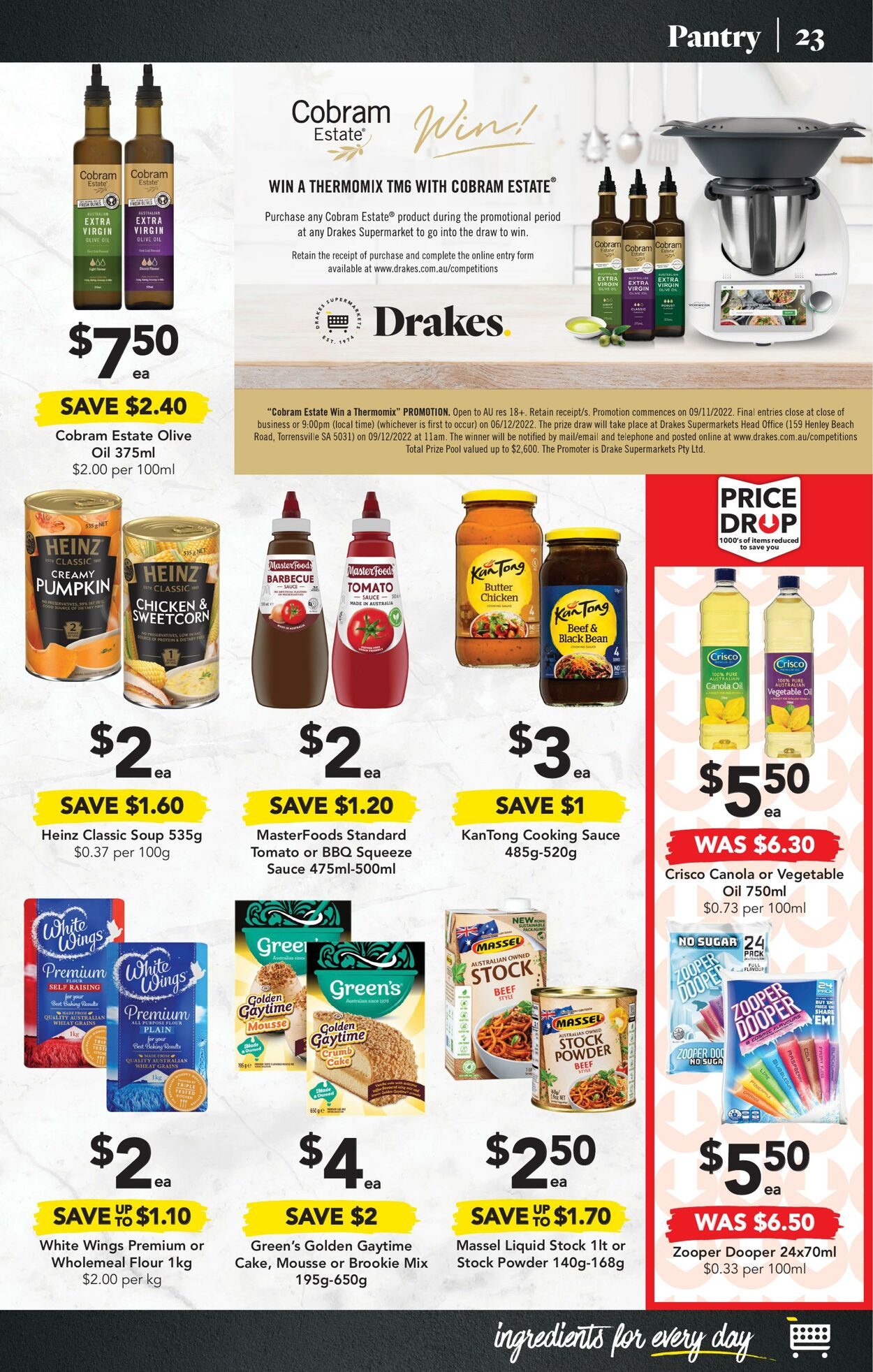 Catalogue Drakes Supermarkets 09.11.2022 - 15.11.2022
