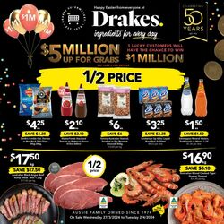 Catalogue Drakes Supermarkets 25.05.2022 - 31.05.2022