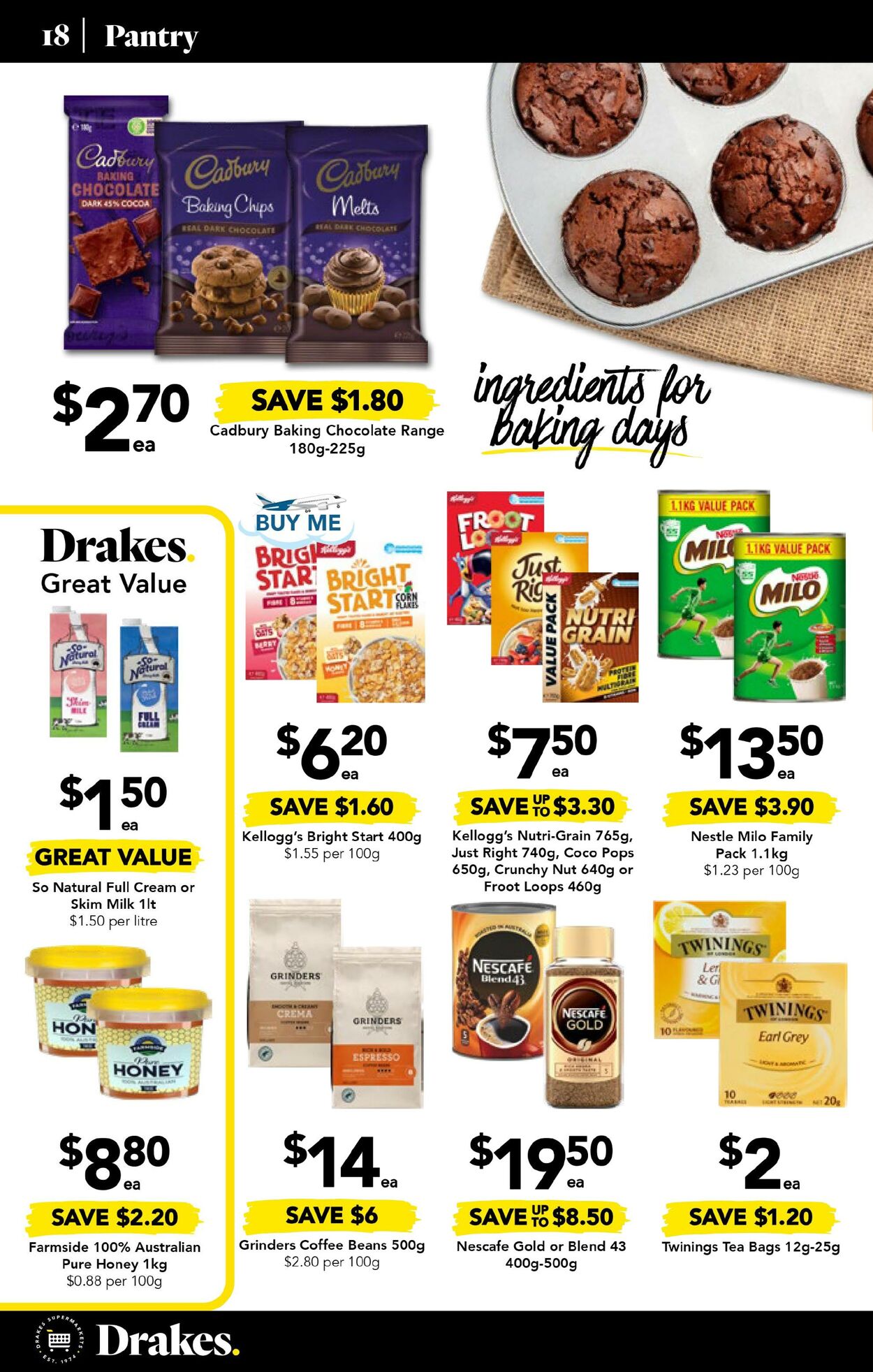 Catalogue Drakes Supermarkets 23.08.2023 - 29.08.2023