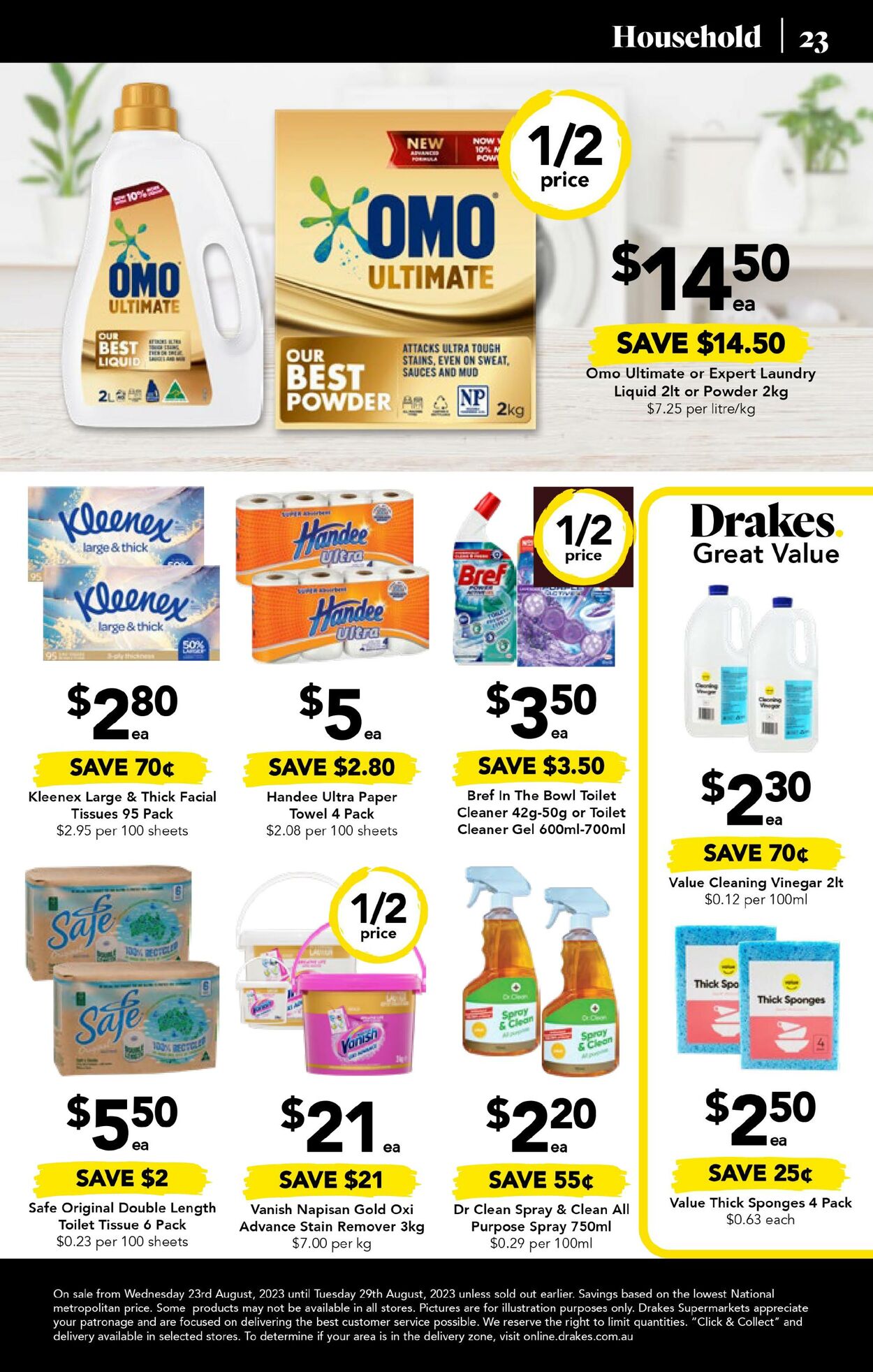 Catalogue Drakes Supermarkets 23.08.2023 - 29.08.2023