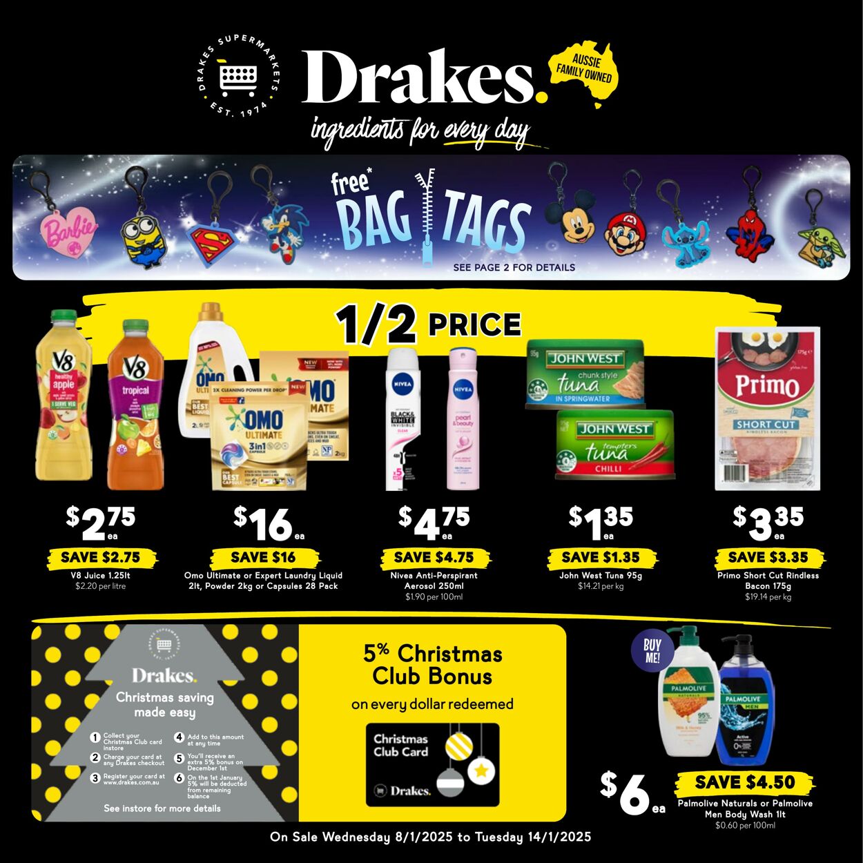 Catalogue Drakes Supermarkets 08.01.2025 - 14.01.2025