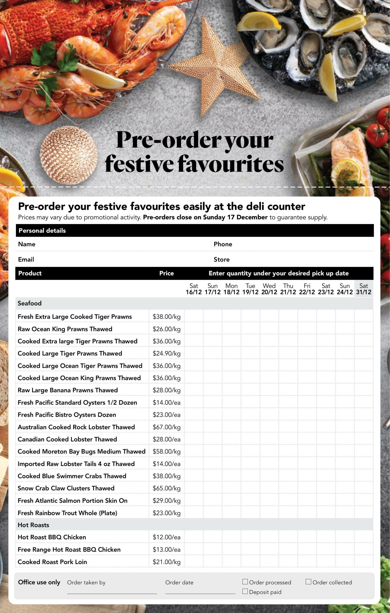 Catalogue Drakes Supermarkets 06.12.2023 - 12.12.2023