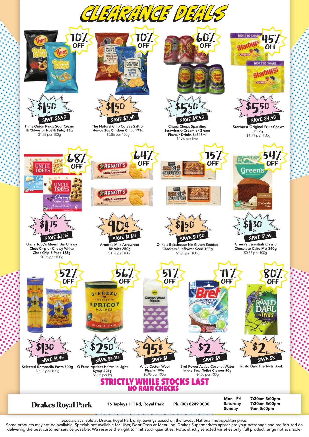 Catalogue Drakes Supermarkets 25.09.2024 - 01.10.2024