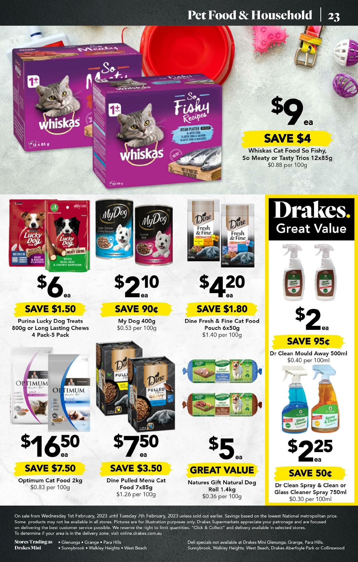 Catalogue Drakes Supermarkets 01.02.2023 - 07.02.2023