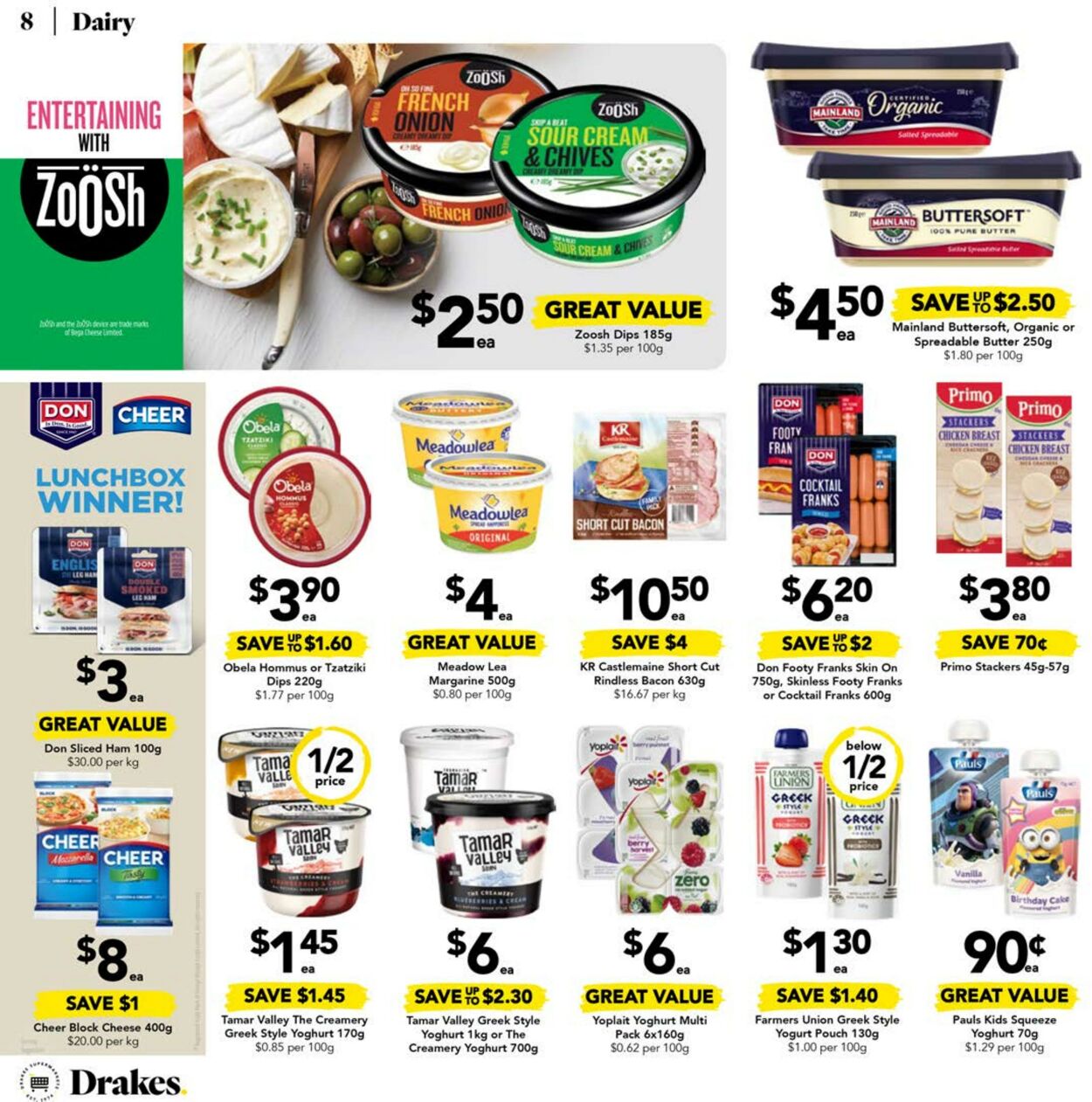 Catalogue Drakes Supermarkets 17.04.2024 - 23.04.2024