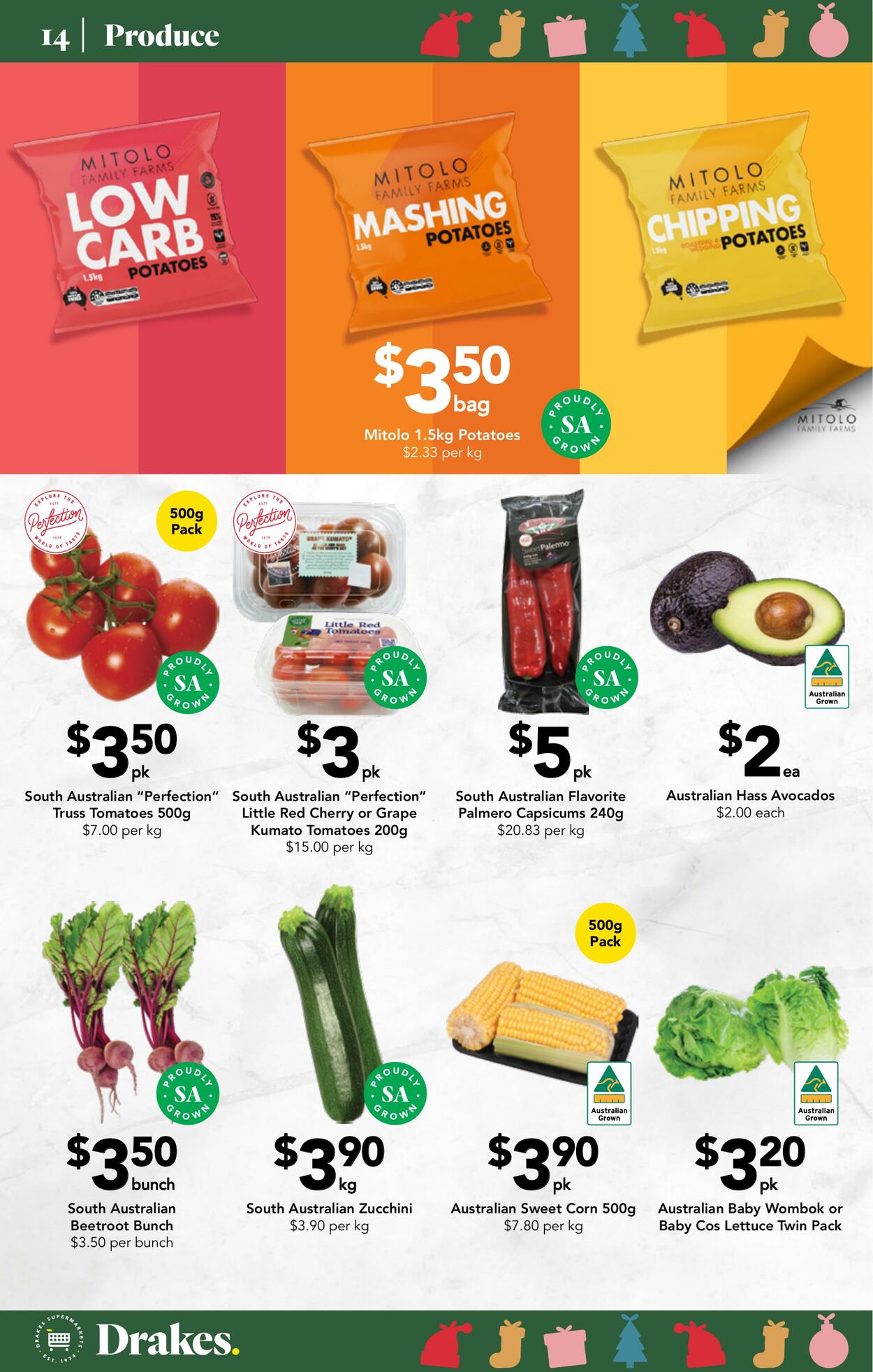 Catalogue Drakes Supermarkets 14.12.2022 - 20.12.2022