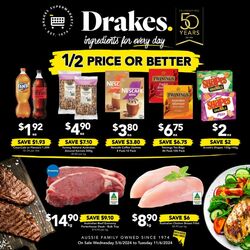 Catalogue Drakes Supermarkets 05.06.2024 - 11.06.2024
