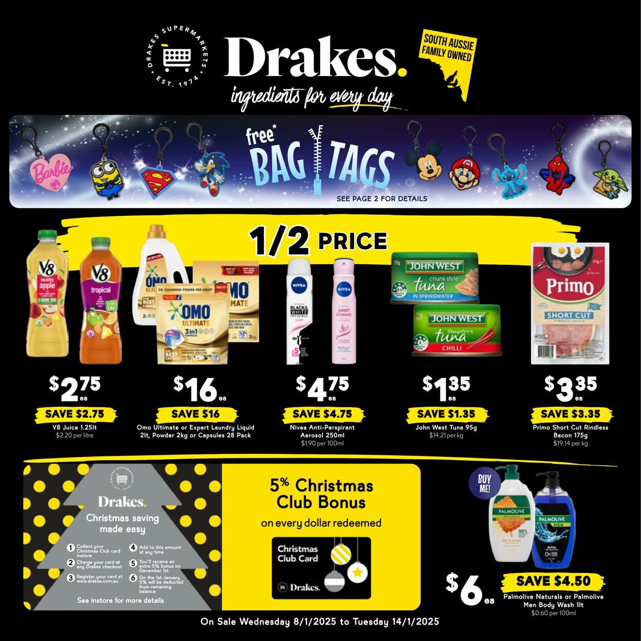 Catalogue Drakes Supermarkets 08.01.2025 - 14.01.2025