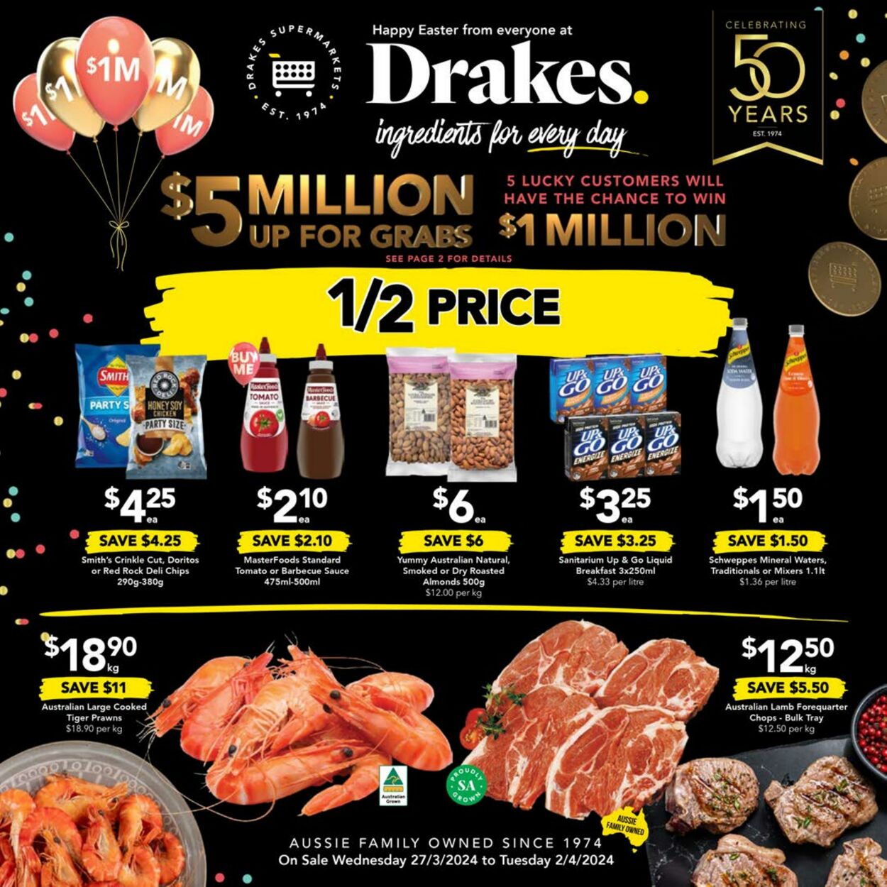 Catalogue Drakes Supermarkets 27.03.2024 - 02.04.2024