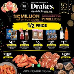 Catalogue Drakes Supermarkets 29.03.2023 - 04.04.2023