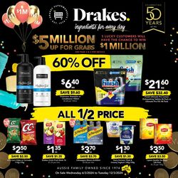 Catalogue Drakes Supermarkets 06.03.2024 - 12.03.2024