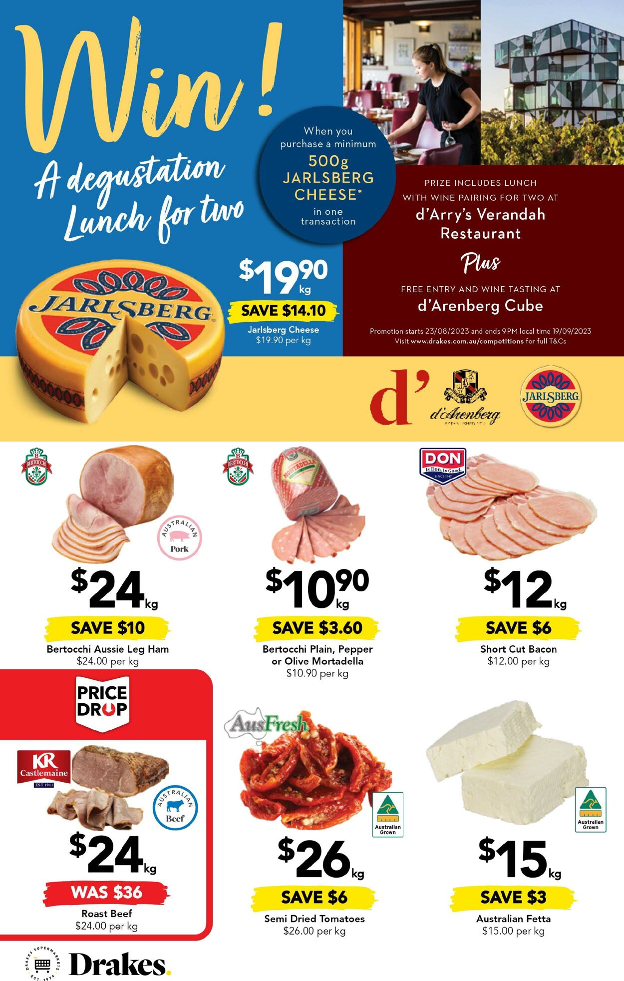 Catalogue Drakes Supermarkets 30.08.2023 - 05.09.2023