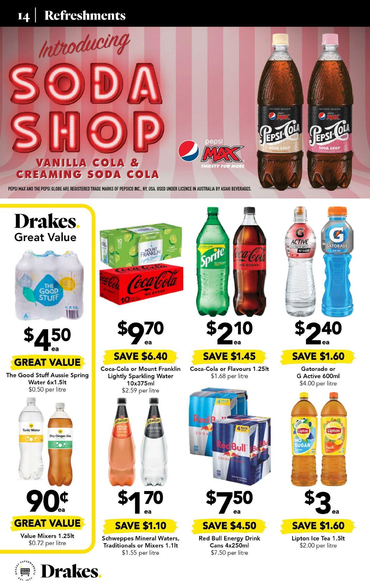 Catalogue Drakes Supermarkets 30.08.2023 - 05.09.2023