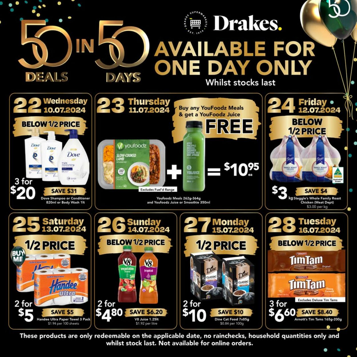 Catalogue Drakes Supermarkets 10.07.2024 - 16.07.2024