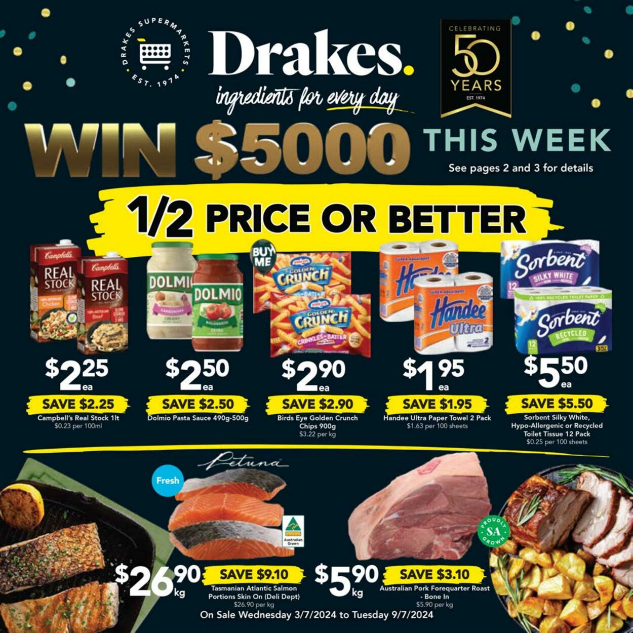 Catalogue Drakes Supermarkets 03.07.2024 - 09.07.2024