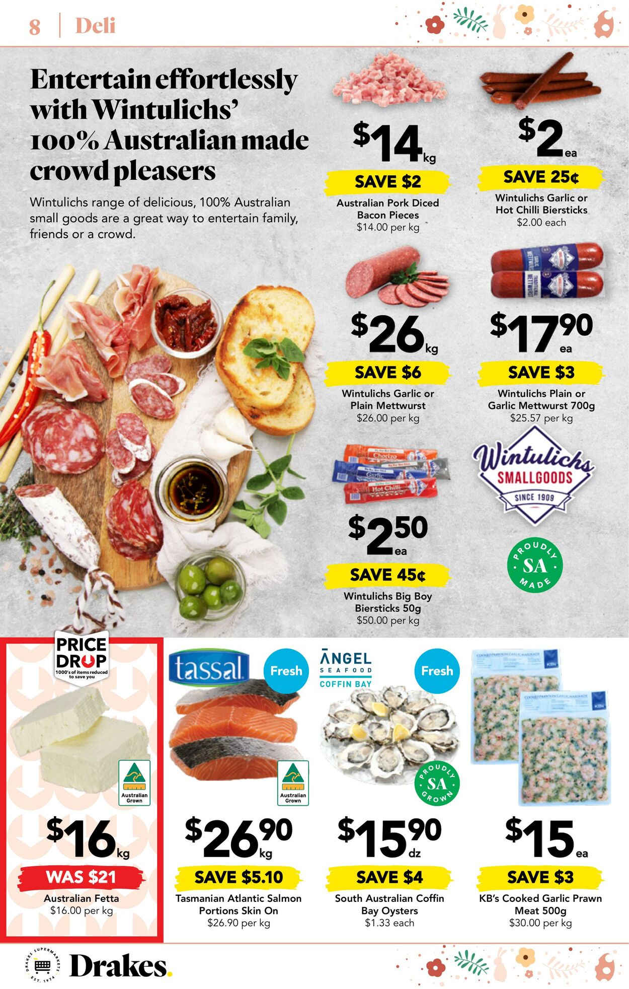 Catalogue Drakes Supermarkets 22.03.2023 - 28.03.2023