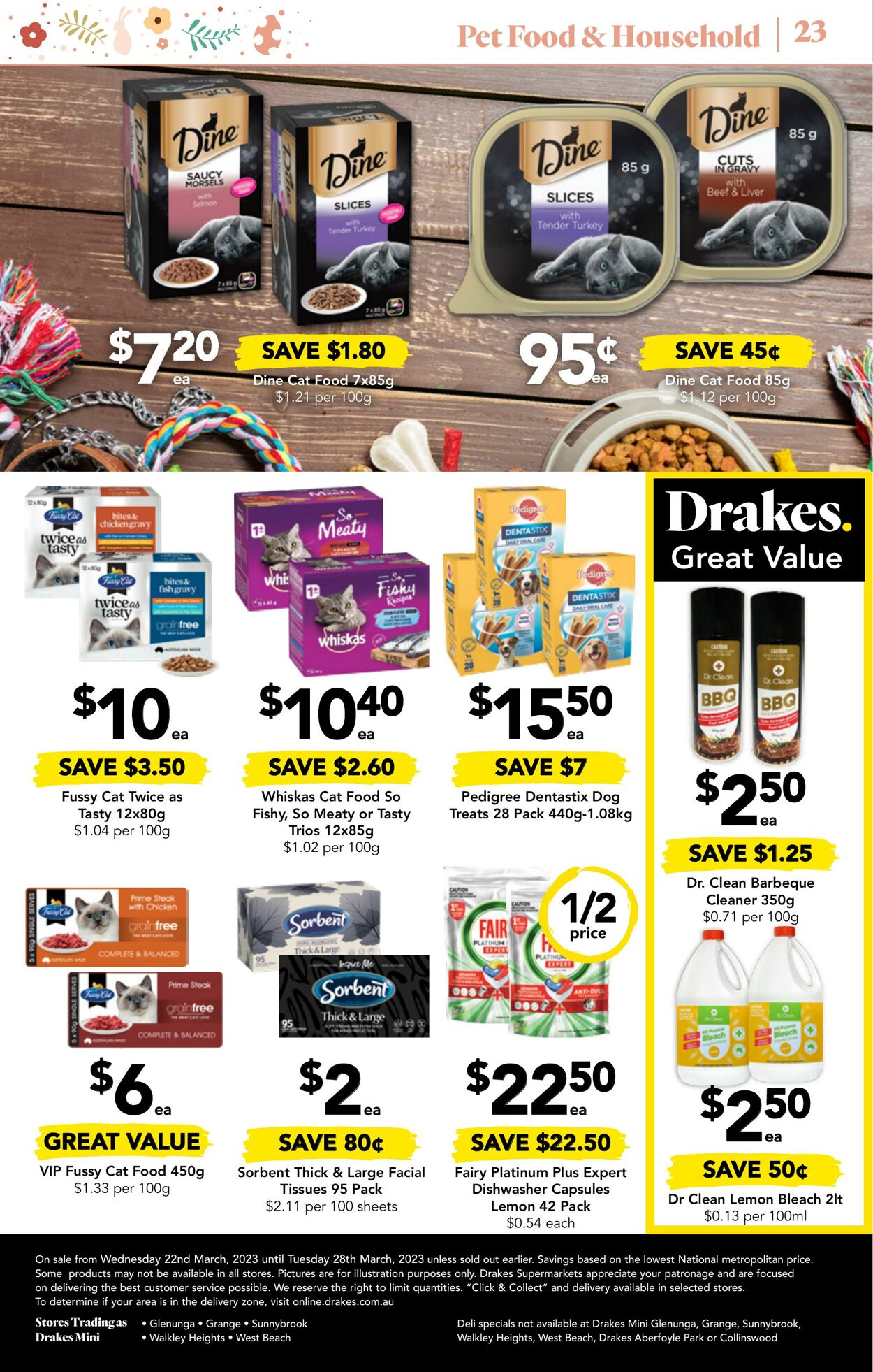 Catalogue Drakes Supermarkets 22.03.2023 - 28.03.2023