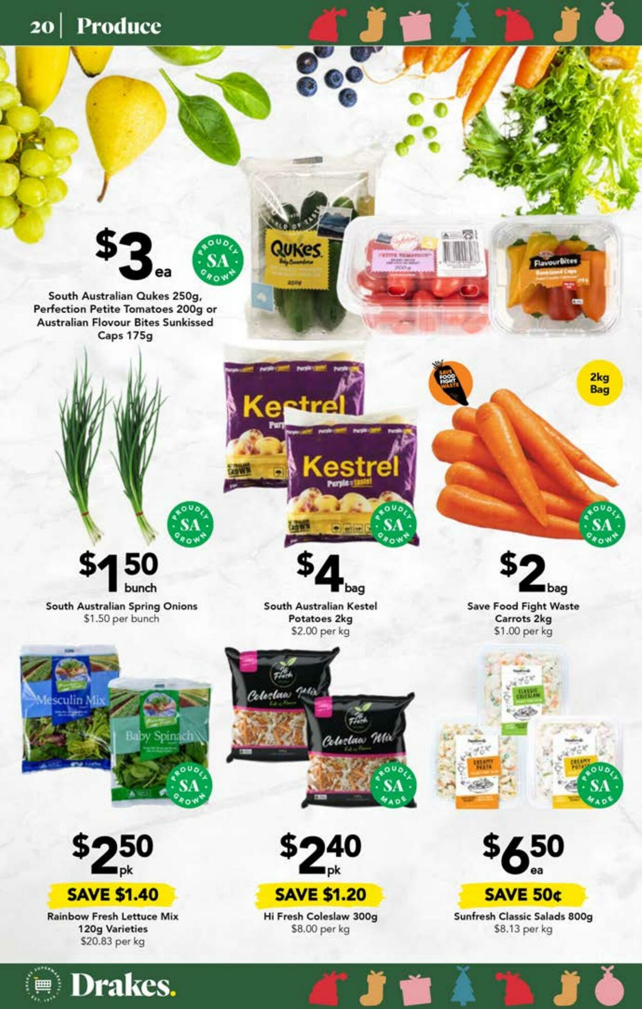 Catalogue Drakes Supermarkets 20.12.2023 - 02.01.2024