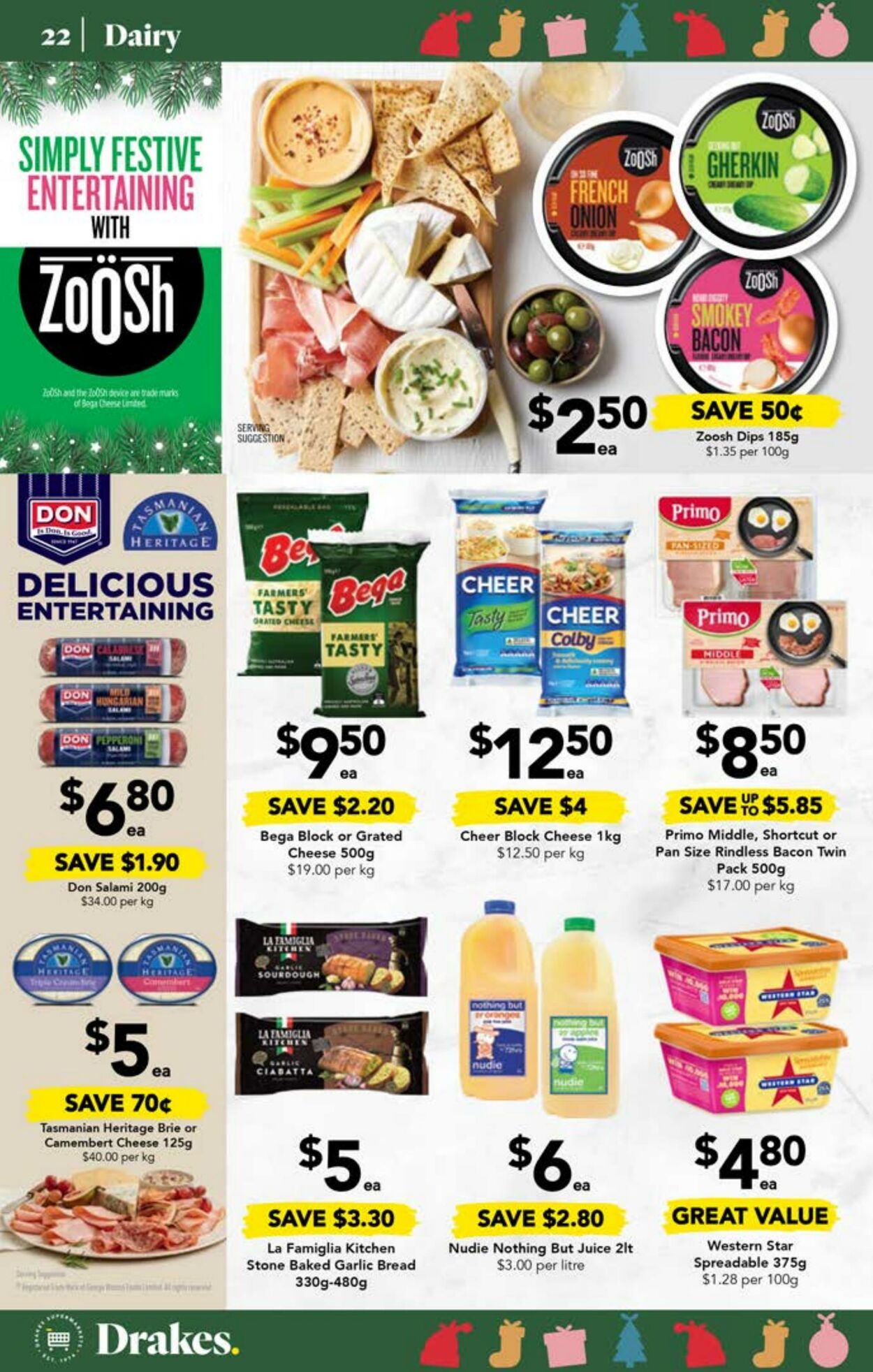 Catalogue Drakes Supermarkets 20.12.2023 - 02.01.2024