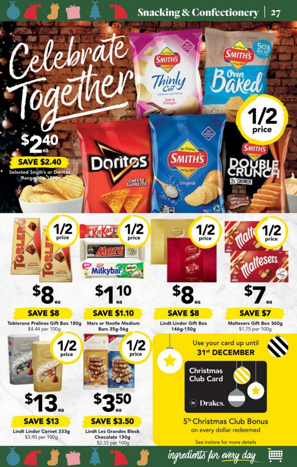 Catalogue Drakes Supermarkets 20.12.2023 - 02.01.2024