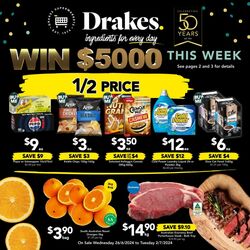 Catalogue Drakes Supermarkets 12.06.2024 - 18.06.2024