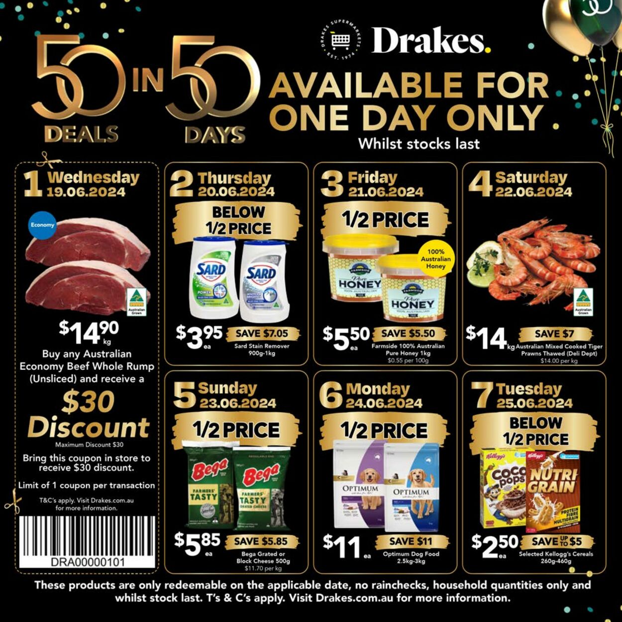 Catalogue Drakes Supermarkets 19.06.2024 - 25.06.2024