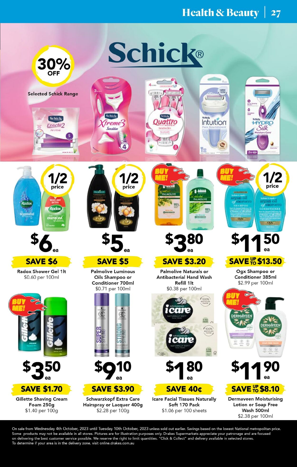 Catalogue Drakes Supermarkets 04.10.2023 - 12.10.2023