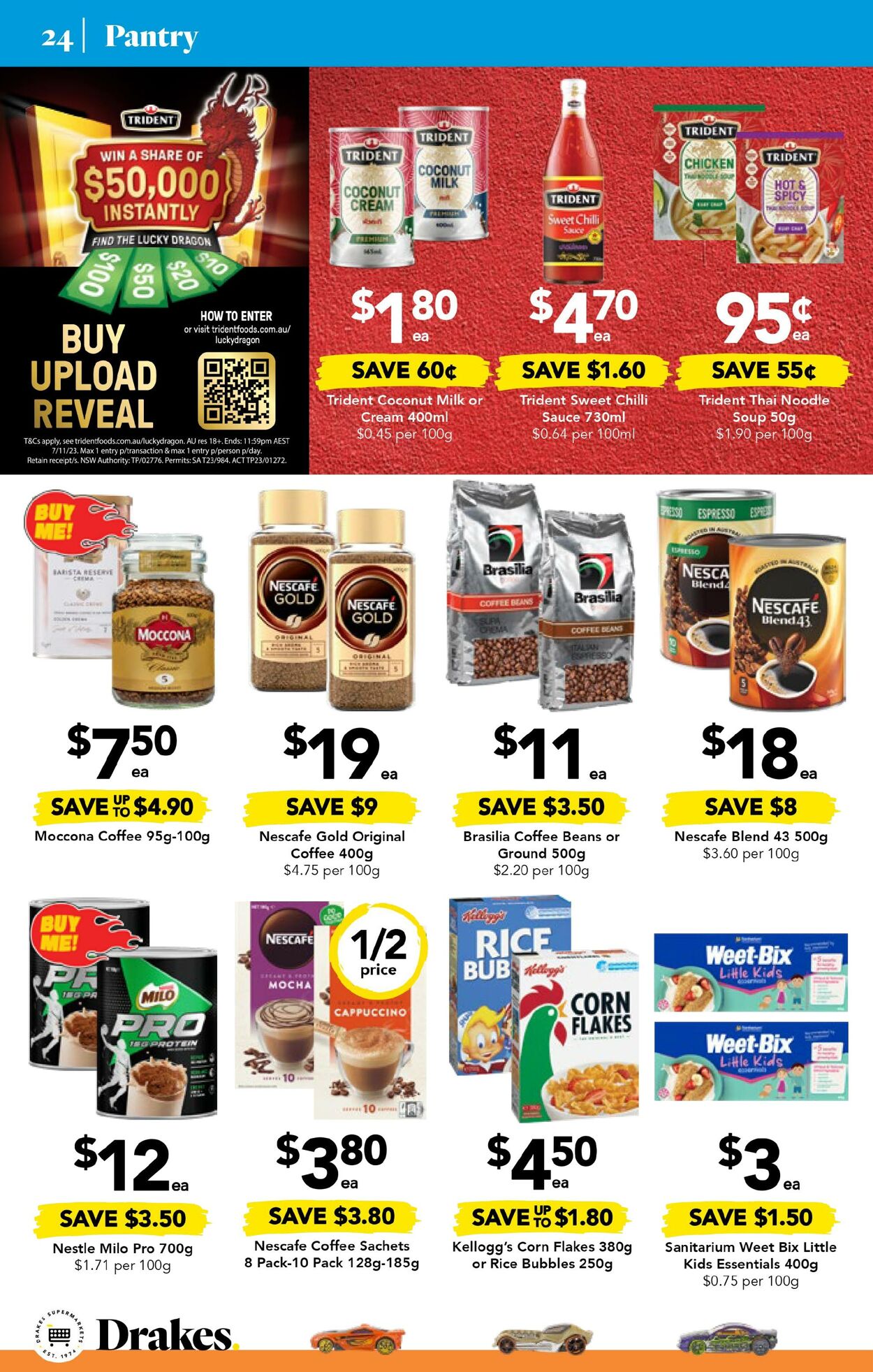 Catalogue Drakes Supermarkets 04.10.2023 - 12.10.2023