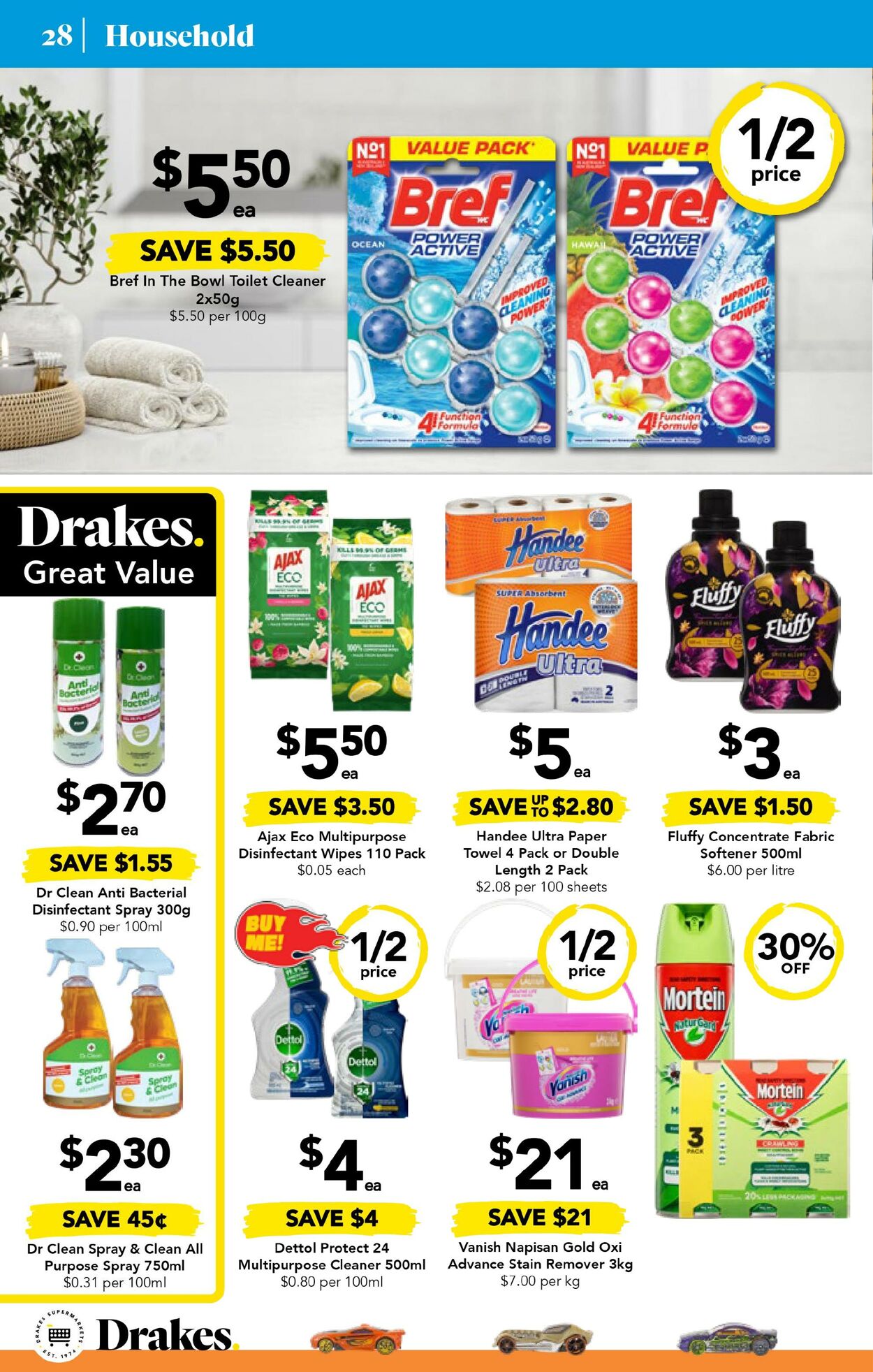 Catalogue Drakes Supermarkets 04.10.2023 - 12.10.2023
