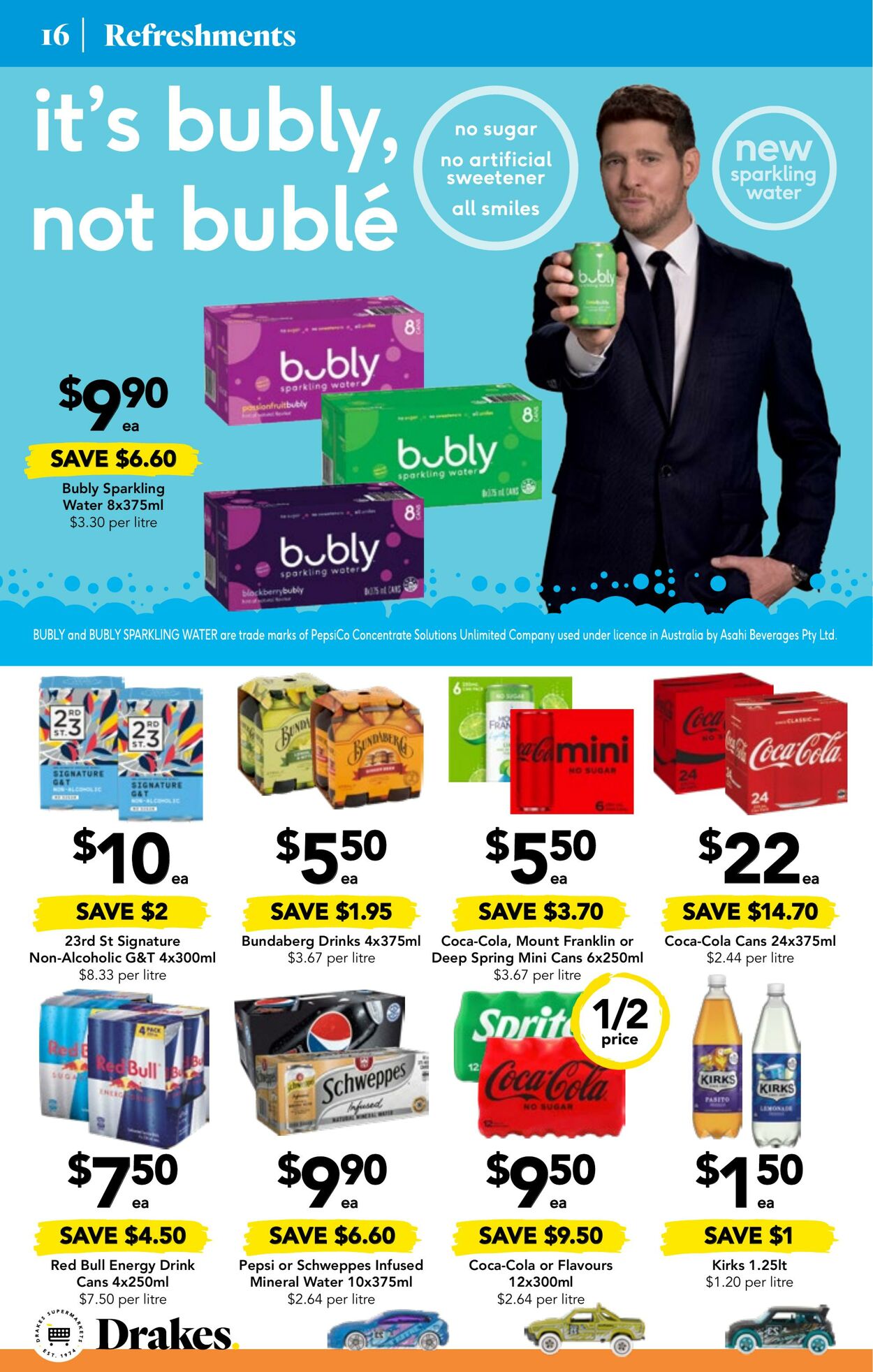 Catalogue Drakes Supermarkets 15.11.2023 - 21.11.2023