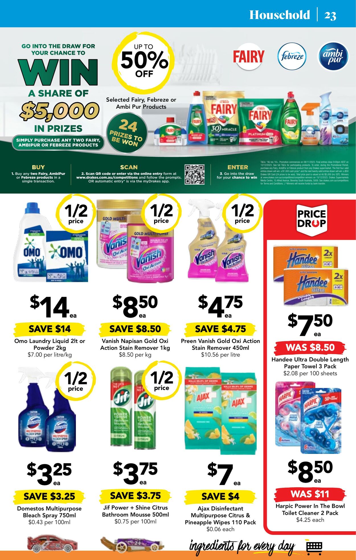 Catalogue Drakes Supermarkets 15.11.2023 - 21.11.2023