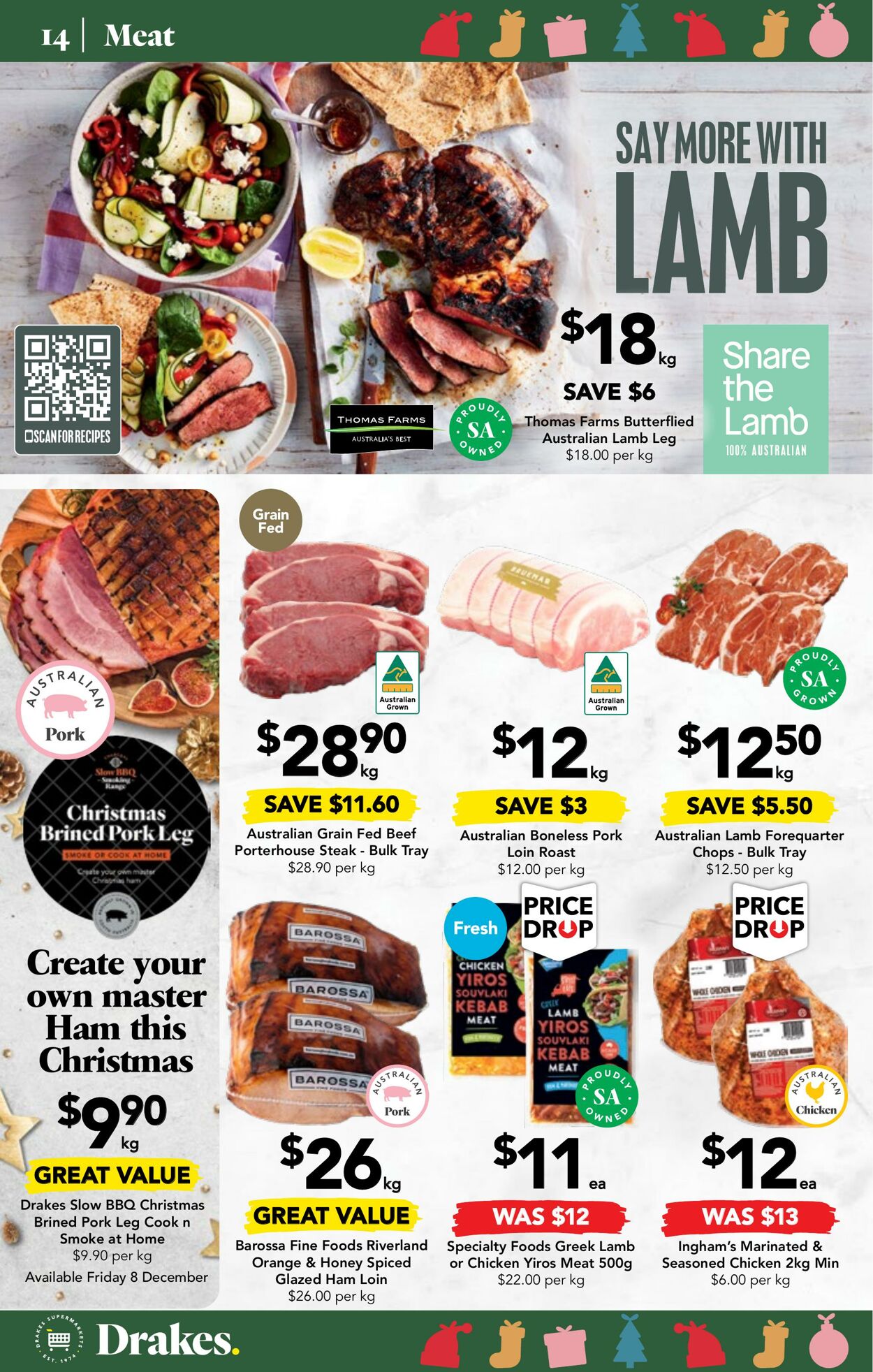 Catalogue Drakes Supermarkets 06.12.2023 - 12.12.2023