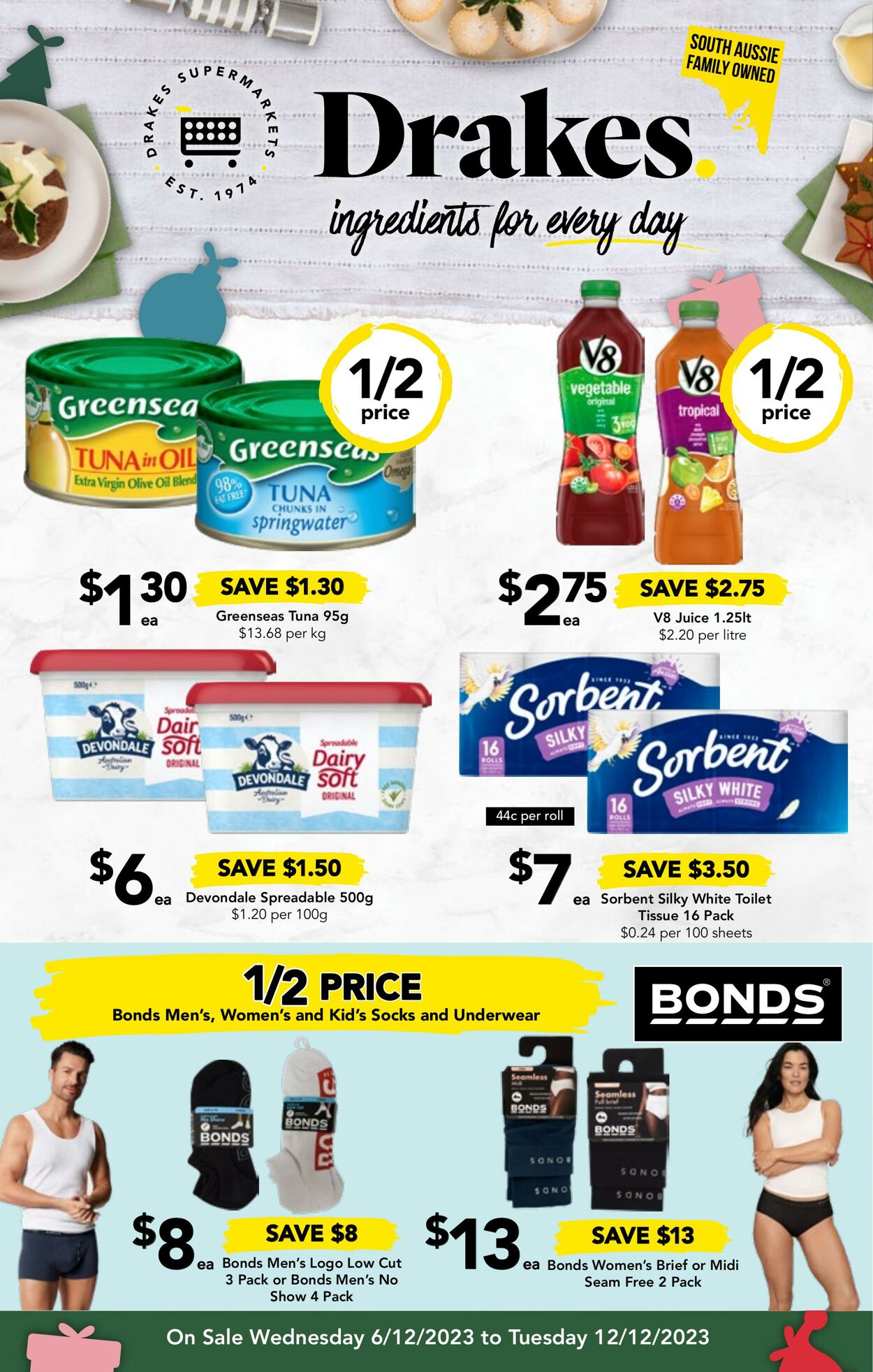 Catalogue Drakes Supermarkets 06.12.2023 - 12.12.2023