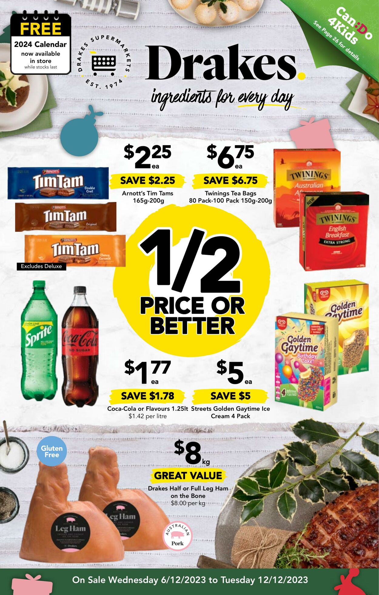 Catalogue Drakes Supermarkets 06.12.2023 - 12.12.2023