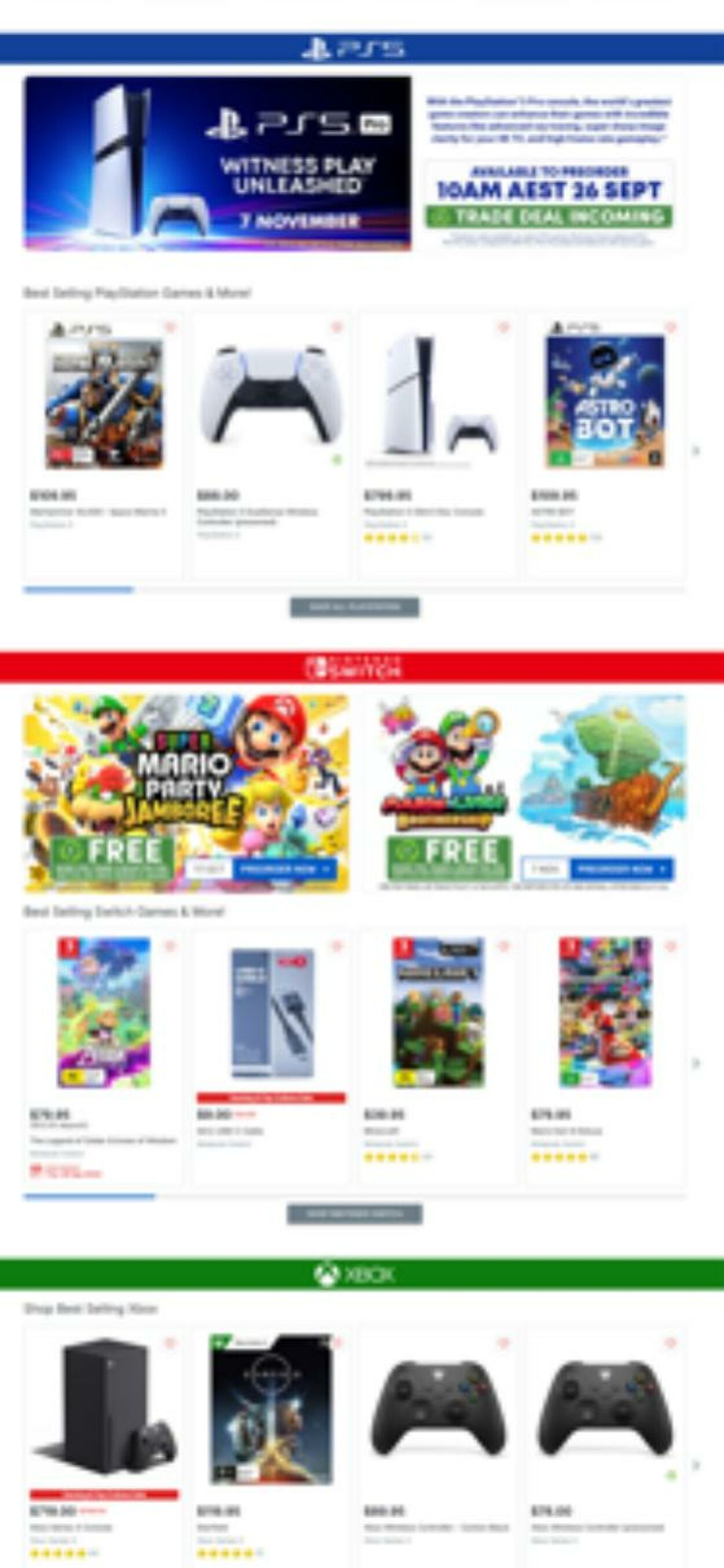 Catalogue EB Games 24.09.2024 - 06.10.2024