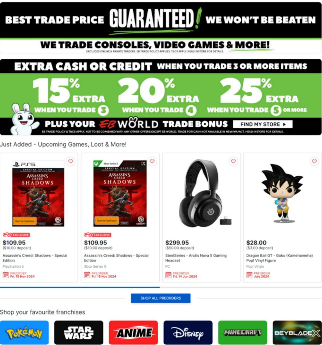 Catalogue EB Games 17.05.2024 - 06.06.2024