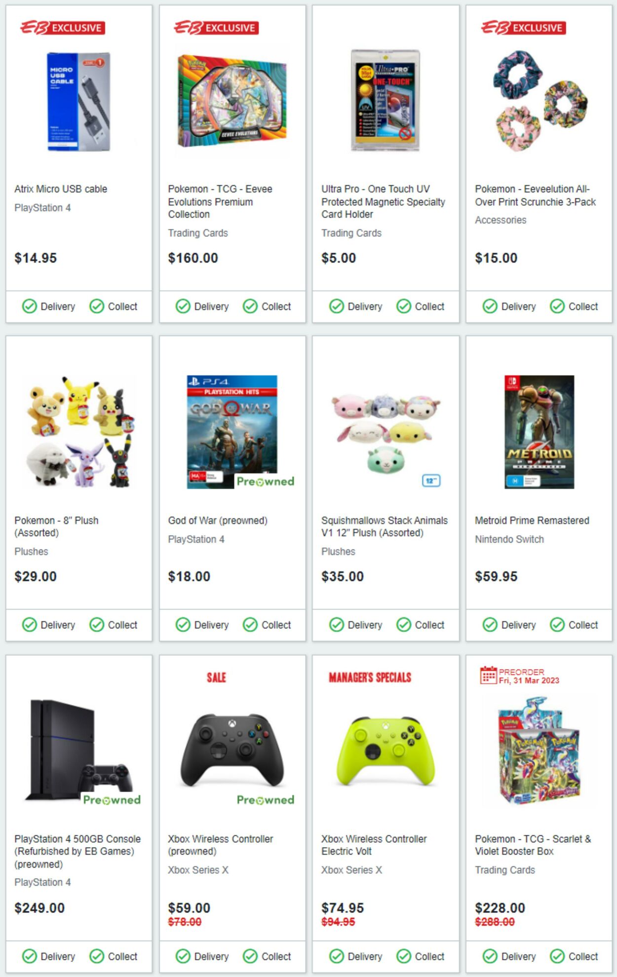 Catalogue EB Games 23.03.2023 - 05.04.2023