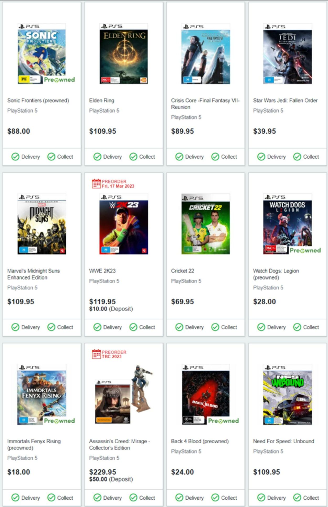 Catalogue EB Games 21.02.2023 - 07.03.2023